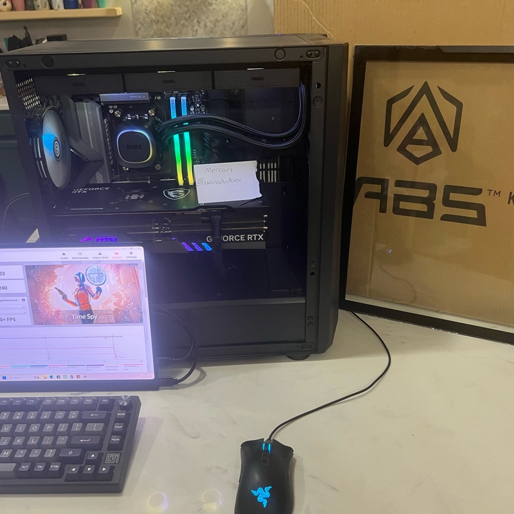 ABS KAZE AMD Gaming PC with RGB Lighting